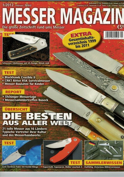 Messer Magazin, 2012/01, Februar/März