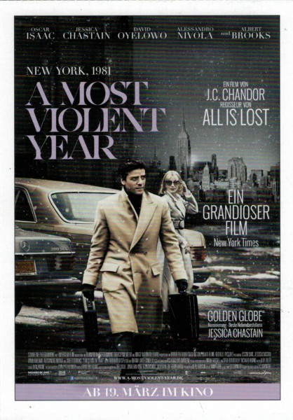 Cinema Filmkarte "A Most Violent Year"