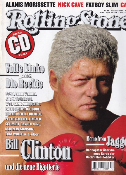 Rolling Stone 1998-12 Dezember - Ausgabe 50 - Mick Jagger, Alanis Morissette, Nick Cave - mit CD
