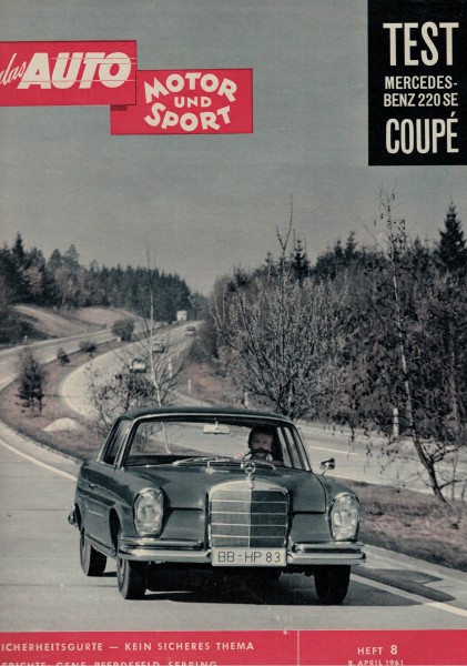 Auto Motor und Sport 1961 Heft 08-08.04.1961