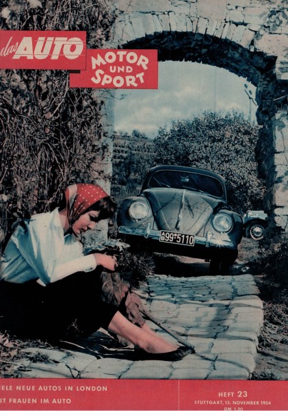 Auto Motor und Sport 1954 Heft 23 - 13.11.1954 - Londoner Motor Show 1954