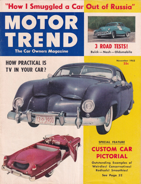 Motor Trend - 1952 November