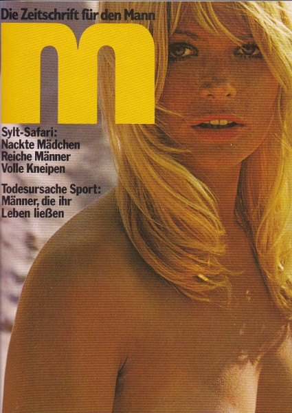 m - Die Zeitschrift für den Mann - Sex Magazin - August 1970