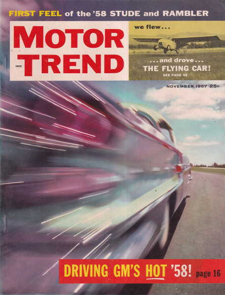 Motor Trend - 1957 November