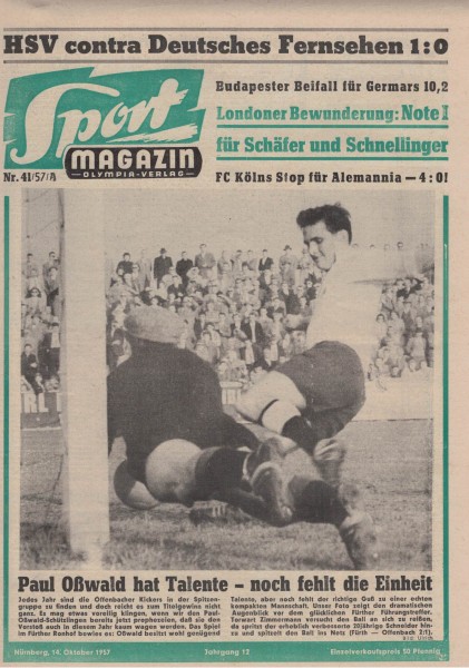 Sport Magazin - 1957 41 A - 14.10.1957