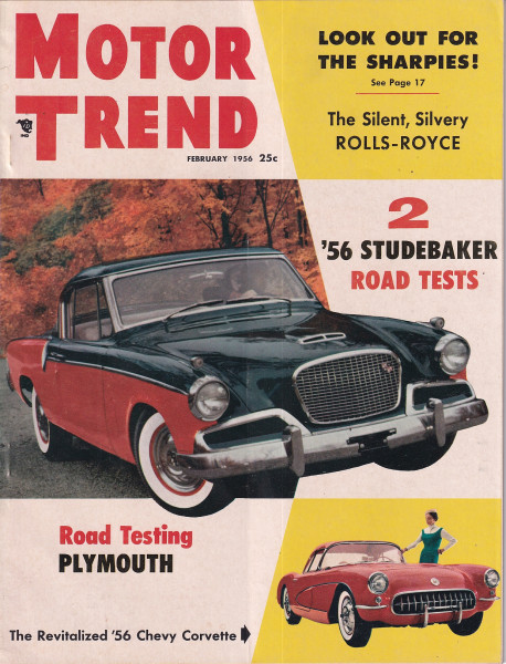 Motor Trend - 1956 February