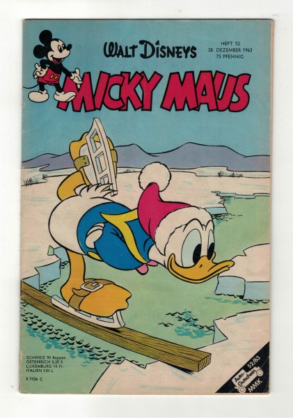 Micky Maus 1963 Nr. 52 / 28.12.1963