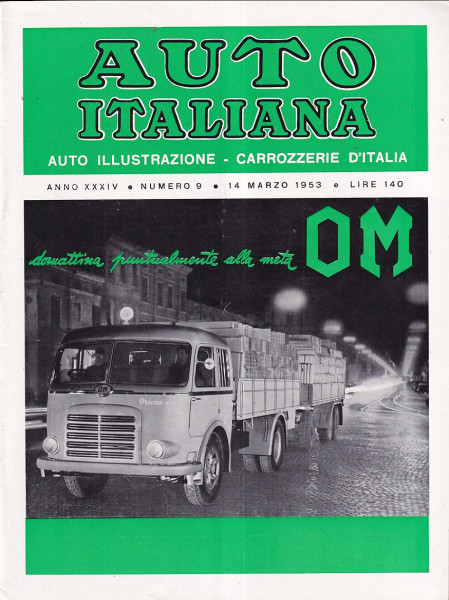 Auto Italiana - 1953 - Nr. 9