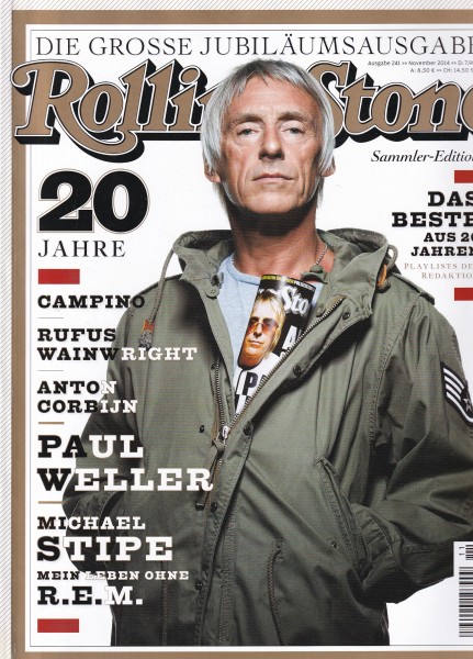 Rolling Stone 2014-11 November - Ausgabe 241 - Campino, R.E.M., Paul Weller -mit 2 CD´s