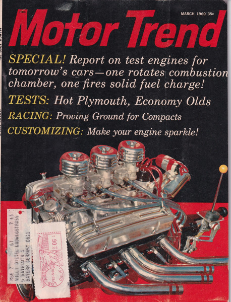 Motor Trend - 1960 March
