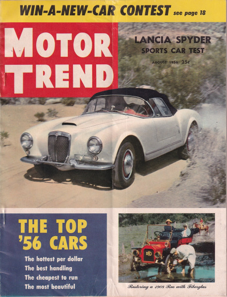 Motor Trend - 1956 August