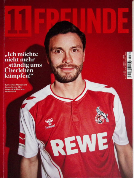 11 Freunde - Heft Nr. 259 - Juni 2023 - Jonas Hector, 1. FC Kaiserslautern 1998, Eintracht Braunschw