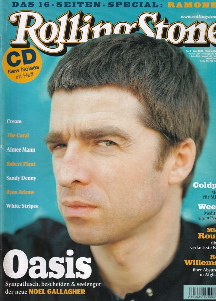 Rolling Stone 2005-06 Juni - Ausgabe 128 - Oasis, Ramones, Coldplay, Weezer - mit CD