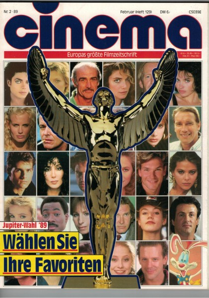 Cinema Zeitschrift, Heft Nr. 129, Februar 1989