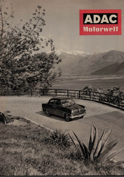 ADAC Motorwelt 1959 Heft 4 - Mercedes-Benz 220 SE