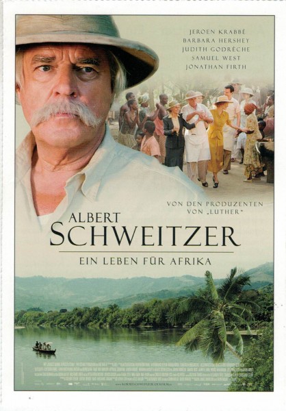 Cinema Filmkarte "Albert Schweitzer - Ein Leben für Afrika"