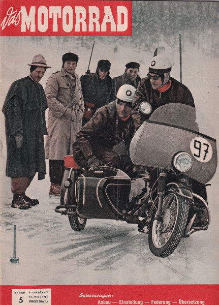 Das Motorrad - 1956 - Heft 05 - Seitenwagen