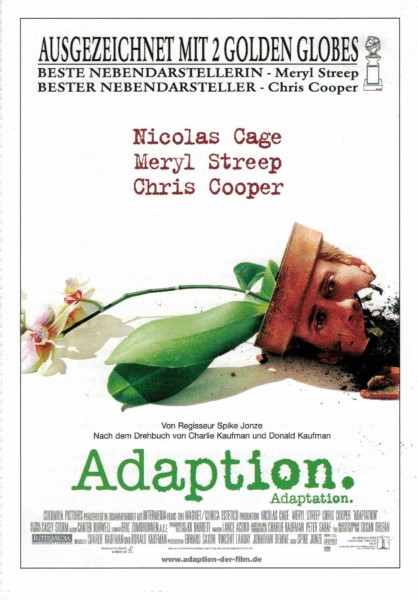 Cinema Filmkarte "Adaption"