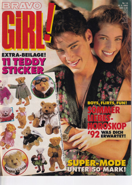 Bravo Girl - 1992 Nr. 14 - 16.06.1992