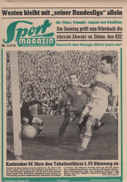 Sport Magazin - 1957 05 A - 04. Februar 1957