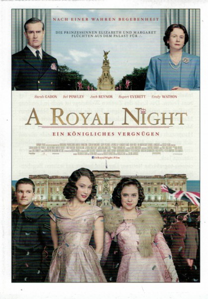 Cinema Filmkarte "A Royal Night"