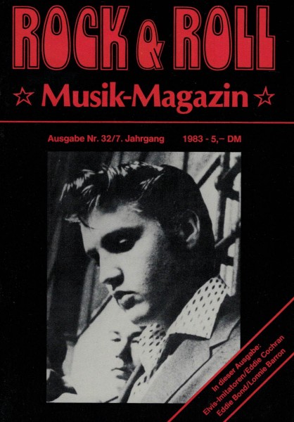 Rock & Roll Musik Magazin - Heft 32 - 1983 - Eddie Cochran, Eddie Bond, Lonnie Barron