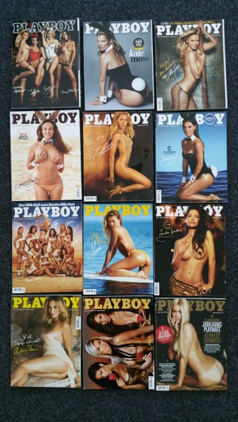 Playboy - kompletter Jahrgang 2014 - ABO-Cover