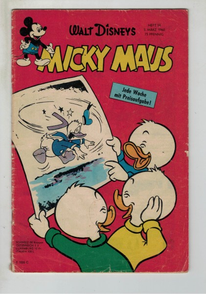 Micky Maus 1960 Nr. 10 / 05.03.1960