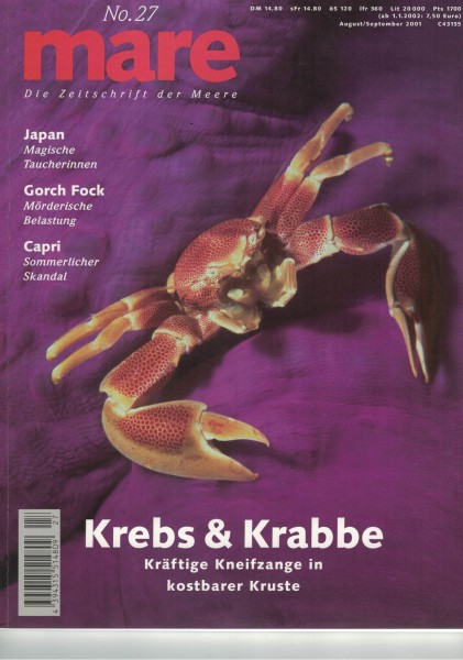 mare - Die Zeitschrift der Meere - Heft 27 - 2001 August/September