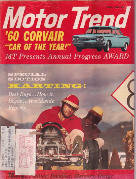 Motor Trend - 1960 April