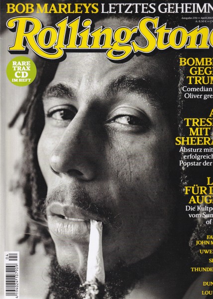 Rolling Stone 2017-04 April - Ausgabe 270 - Bob Marley, Father John Misty, Uwe Kopf - mit CD