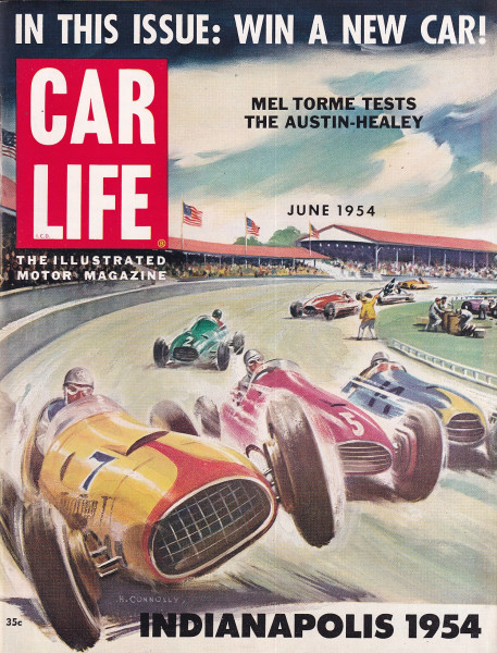 Car Life - 1954 June
