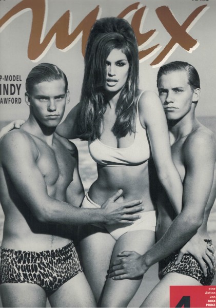 Max - Das Lifestyle-Magazin, 1994-04, Cindy Crawford