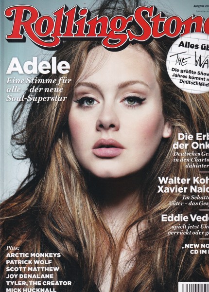 Rolling Stone 2011-06 Juni - Ausgabe 200 - Adele, Eddie Vedder, Arctic Monkeys -mit CD