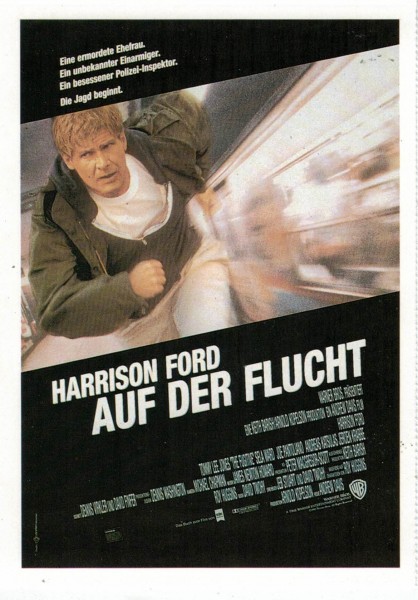 Cinema Filmkarte "Auf der Flucht"