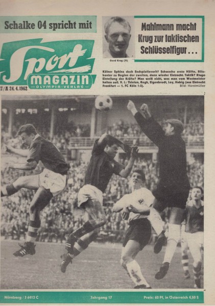 Sport Magazin - 1962 17 A - 24.04.1962