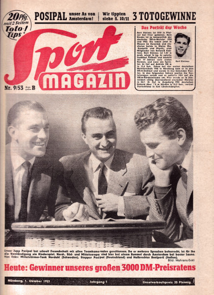 Sport Magazin - 1953 09 B - 01. Oktober 1953