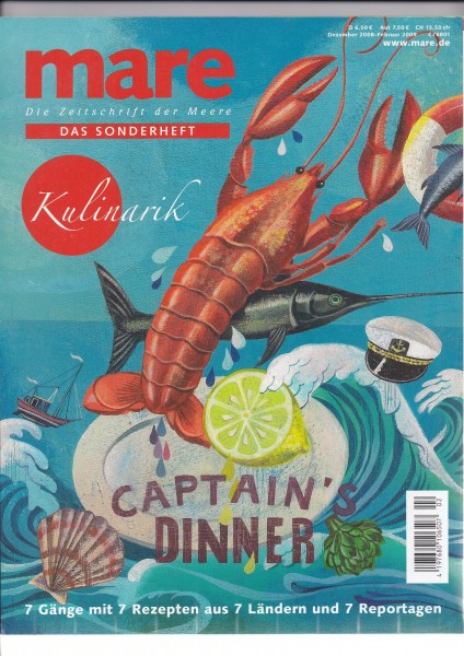 mare - Die Zeitschrift der Meere - Das Sonderheft Kulinarik 2008/2009