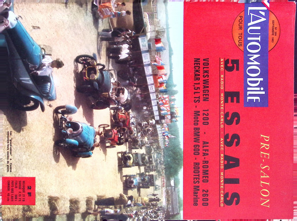 L´Automobile No. 209 - Septembre 1963