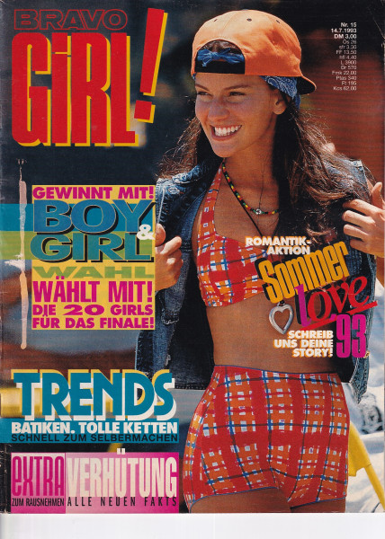 Bravo Girl - 1993 Nr. 15 - 14.07.1993