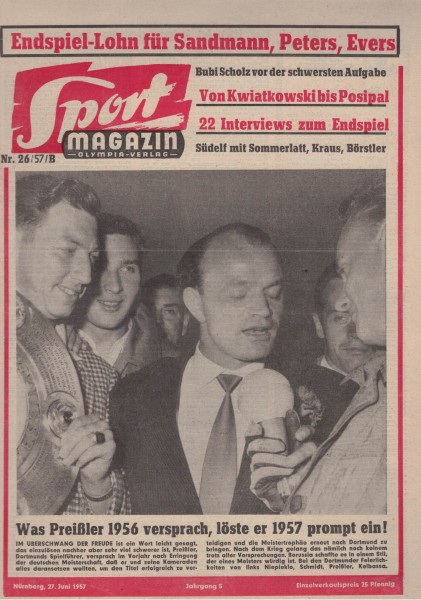 Sport Magazin - 1957 26 B - 27.06.1957