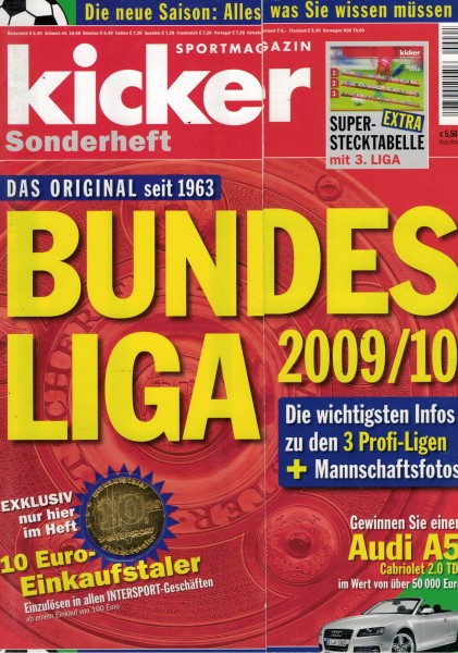 Kicker Sonderheft Bundesliga 2009/10
