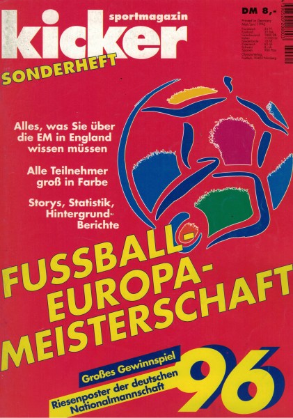 Kicker Sonderheft EURO 1996