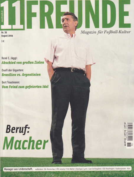 11 Freunde - Heft Nr. 036 - 08 August 2004