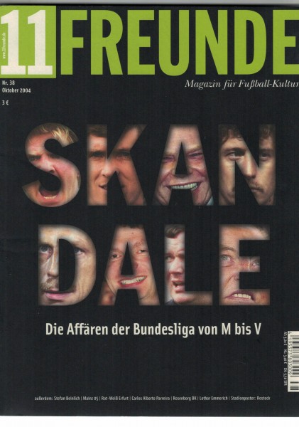 11 Freunde - Heft Nr. 038 - 10 Oktober 2004