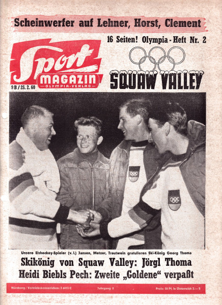 Sport Magazin - 1960 9 B - 25. Februar 1960