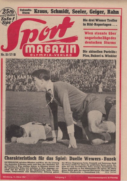 Sport Magazin - 1957 11 B - 14. März 1957