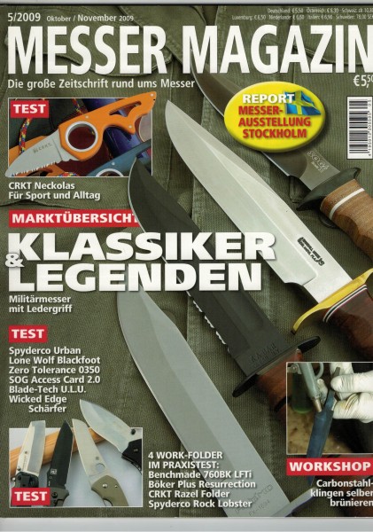 Messer Magazin, 2009/05, Oktober/November