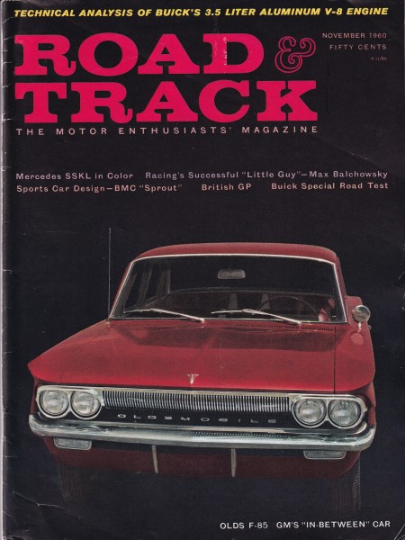 Road & Track - 1960 November - Buick Special, Lancia Zagato Coupe, Corvair 4-Speed 1929, Mercedes-Be