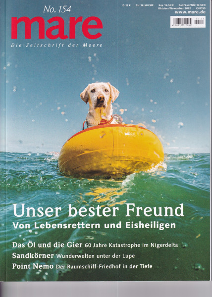 mare - Die Zeitschrift der Meere - Heft 154 - 2022 Oktober/November